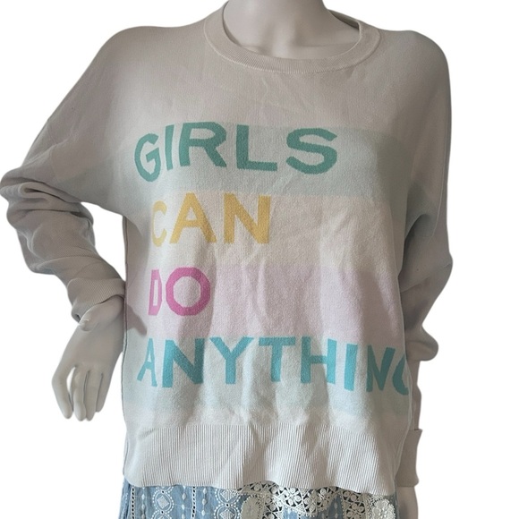 Zadig & Voltaire GIRLS CAN DO ANYTHING SWEATER XS - Picture 6 of 16